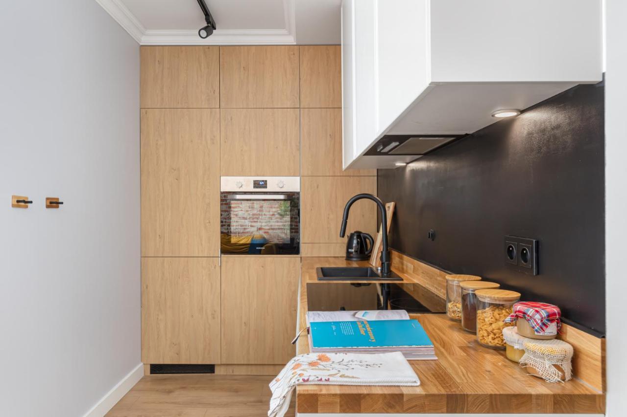Stylowy Apartament Z Pieknym Widokiem Na Miasto Warsaw Luaran gambar