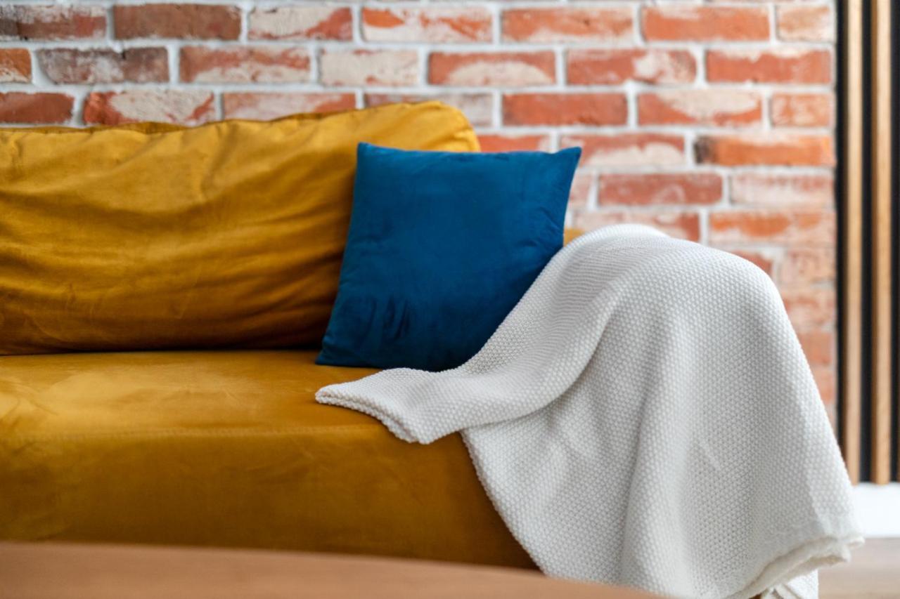 Stylowy Apartament Z Pieknym Widokiem Na Miasto Warsaw Luaran gambar