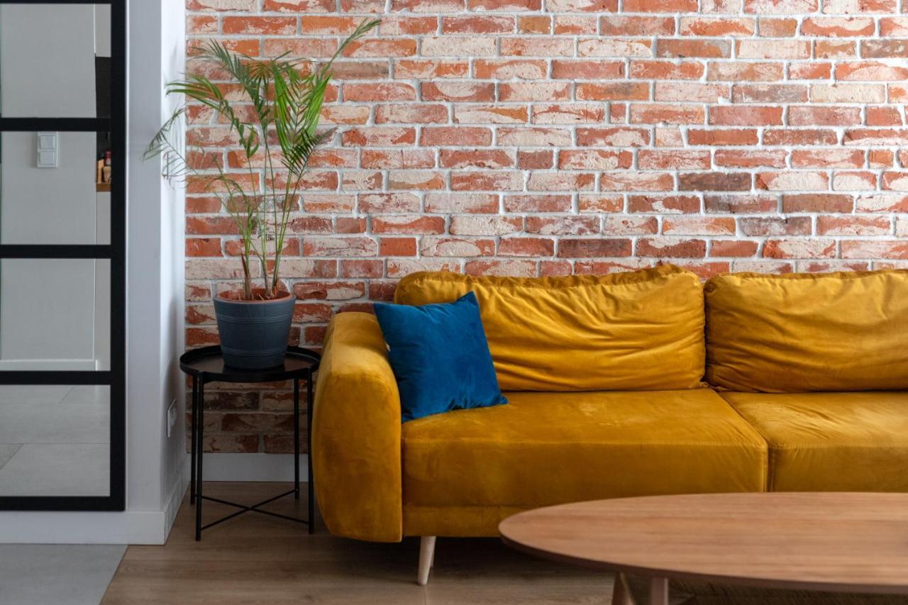 Stylowy Apartament Z Pieknym Widokiem Na Miasto Warsaw Luaran gambar