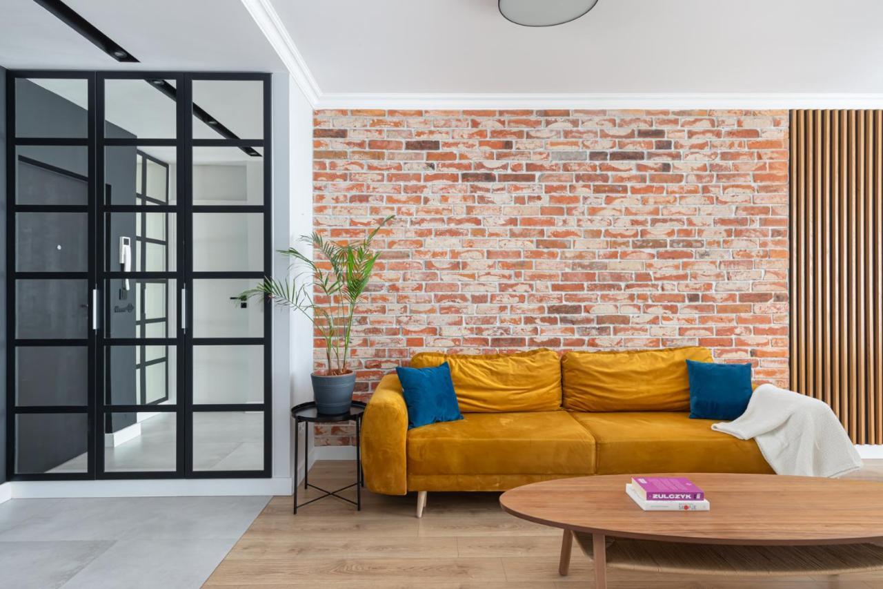 Stylowy Apartament Z Pieknym Widokiem Na Miasto Warsaw Luaran gambar