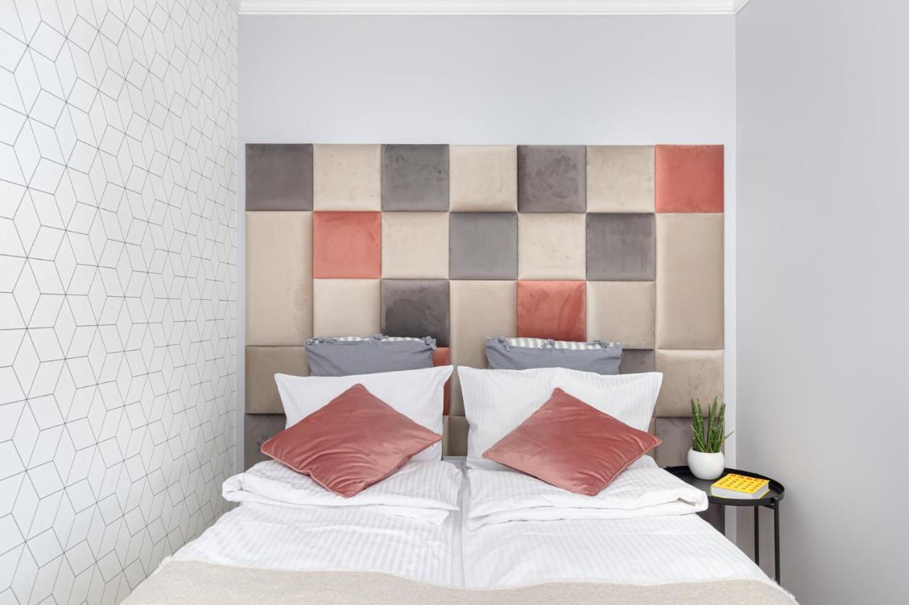 Stylowy Apartament Z Pieknym Widokiem Na Miasto Warsaw Luaran gambar